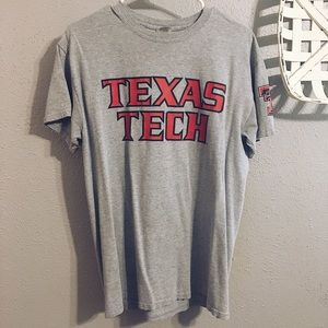 Texas Tech Gray Short Sleeve T-Shirt